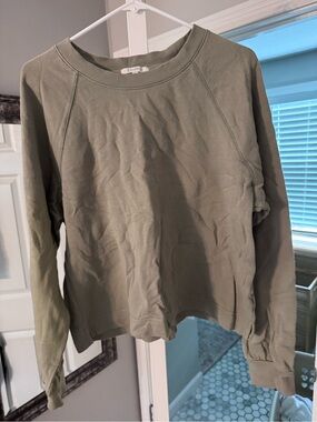 Z Supply Cropped Light Sweatshirt